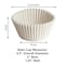 American 4.5" White Fluted Baking Cups 10000 PK 610031 - alternate 2